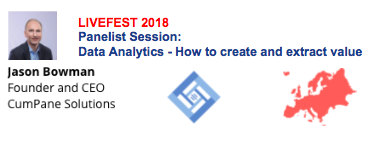 Tony Tarquini from Pegasystems speaks @ Data & Analytics – How to create and extract value panel session – Europe LIVEFEST 2018