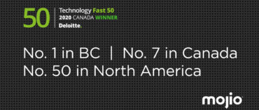 Mojio Named British Columbia’s Fastest Growing Company in the 2020 Deloitte Technology Fast 50™ Awards